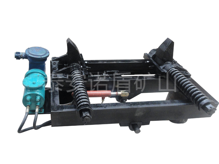 液動抱軌式阻車器